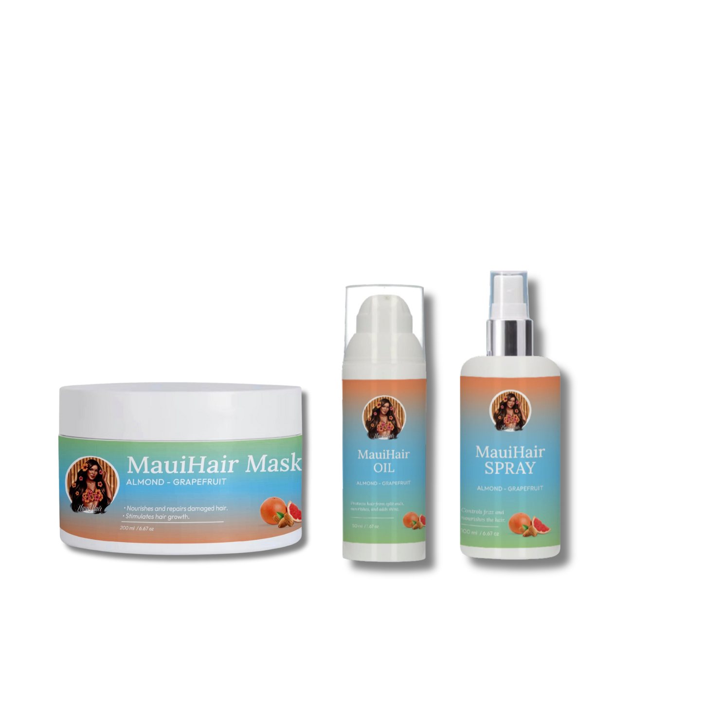 Almond Grapefruit Balance & Shine Set