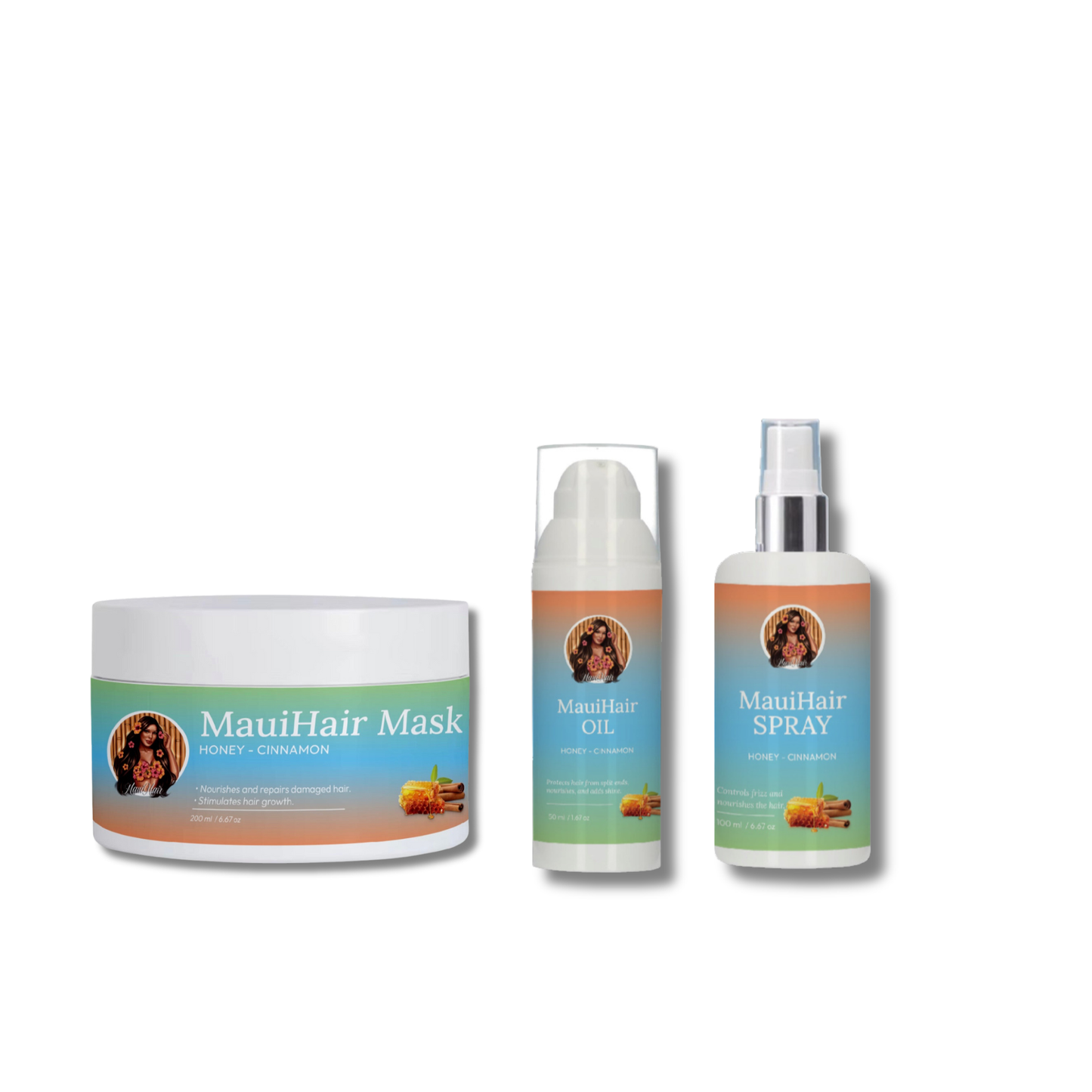 Honey Cinnamon Strength & Repair Set